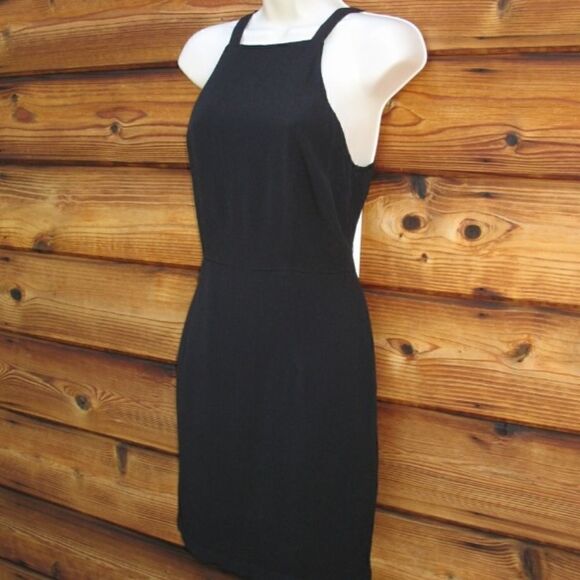 NWT  Revolve Black Mini Dress - Picture 4 of 8